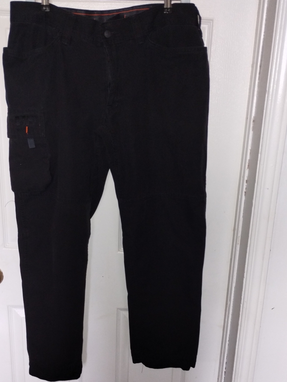 Helly Hanson Men's Black Work Wear Cargo Pants with Utility Pocket. 36W 30L